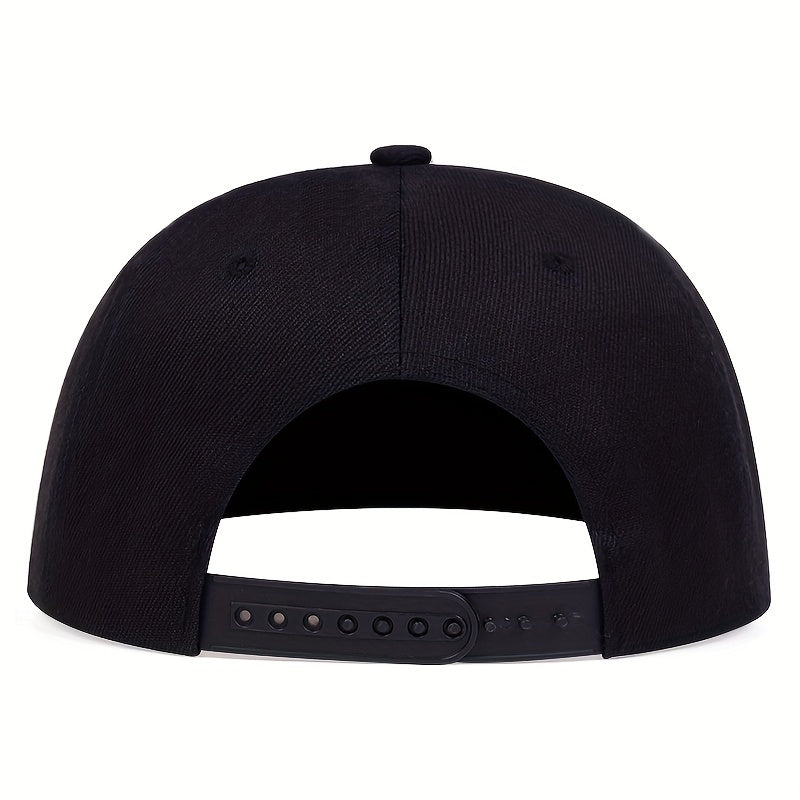 Smiling Embroidery Snapback Hat Hip Hop Baseball Cap Adjustable Sun Hats