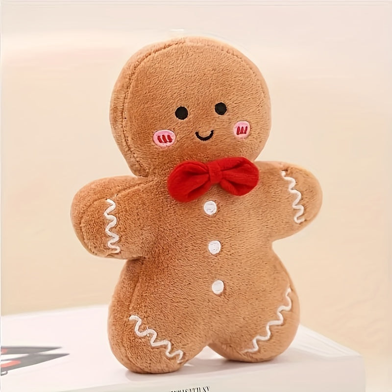 Gingerbread Man Stuffed Toy - Perfect Christmas Gift
