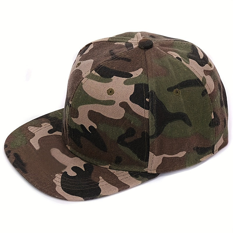 Men's Camo Baseball Cap Sun Protection for Spring Summer Autumn
