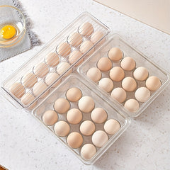 Egg Container Refrigerator Storage Box 12/14 Egg Organizer Holder