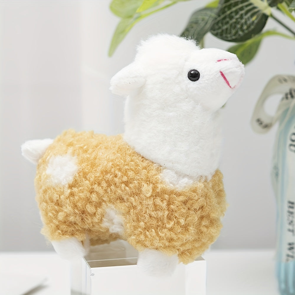 4.33'' Alpaca Plush Keychain Soft Cartoon Doll Toy