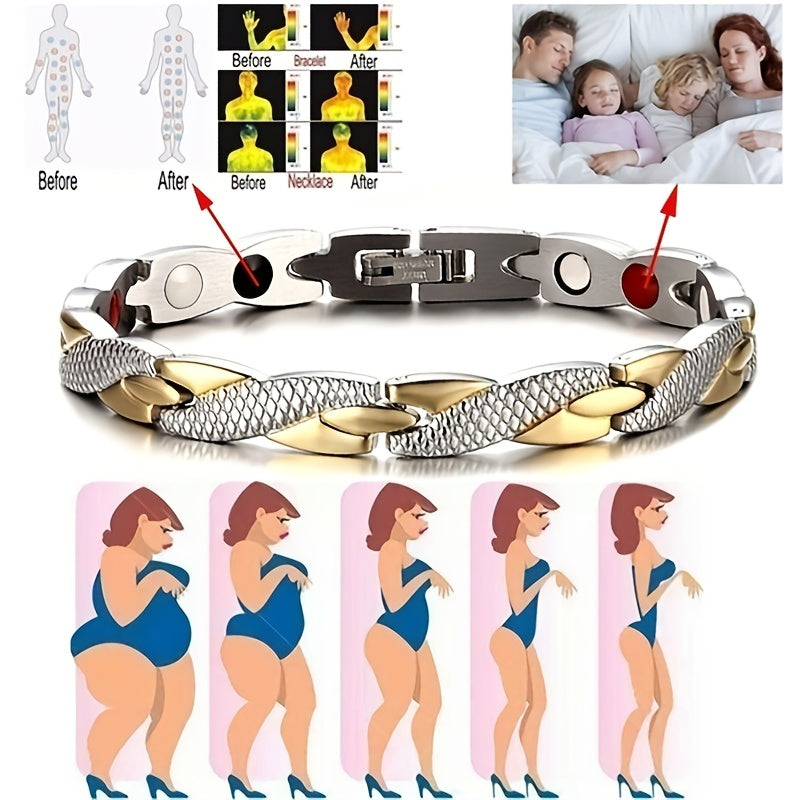 Snake Dragon Magnetic Therapy Bracelet Weight Loss Sports Jewelry