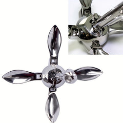 Stainless Steel Folding Anchor 0.7KG for Ships/Yachts
