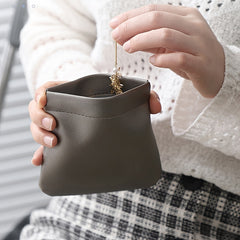 Mini Solid Coin Purse Portable Storage Organizer