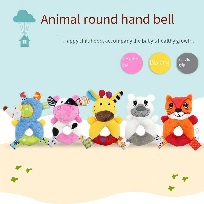 Soothing Rattle Doll Bedside Bell Car Rattle Stroller Pendant