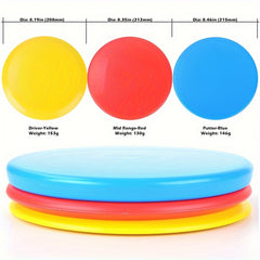 Disc Golf Set with 6 Discs, Towel, Bag
