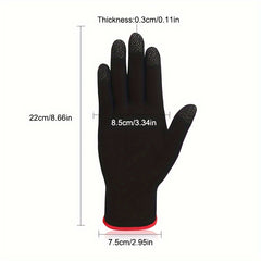 2 Pairs Unisex Waterproof Windproof Touch Screen Gloves for Skiing