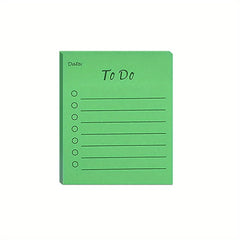2pcs To Do List Sticky Notes 9 Colors 50 Sheets Pad Memo To Do Lined Sticky Note
