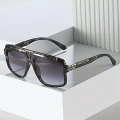 Men's Retro Sunglasses UV Protection Outdoor Beach Holiday Glasses Box