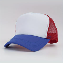 Unisex Sunshade Baseball Cap with Tide Net