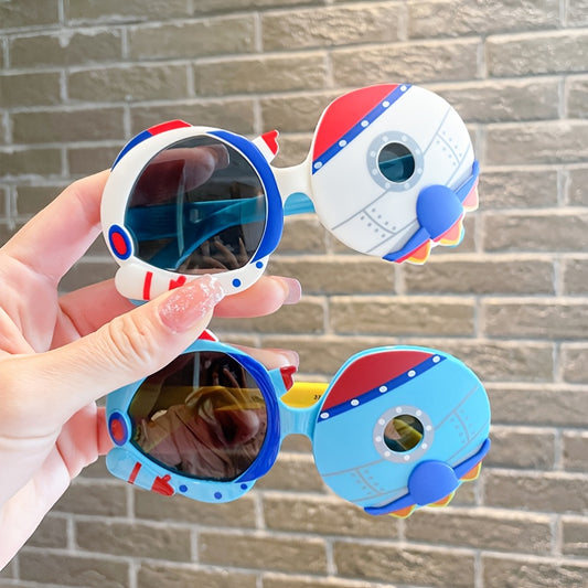 Children's Cartoon Round Sunglasses UV Protection