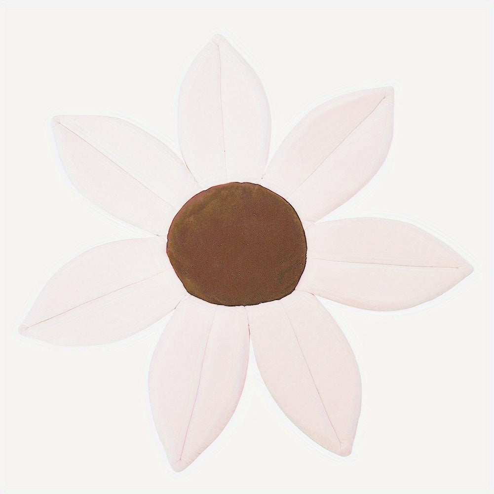 Cartoon Flower Bath Mat Baby Shower Safe Petals Baby Bath Mat