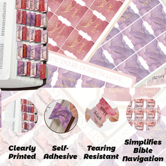 Bible Tabs 75 Tabs Laminated Bible Tabs For Women And Men Study Bible