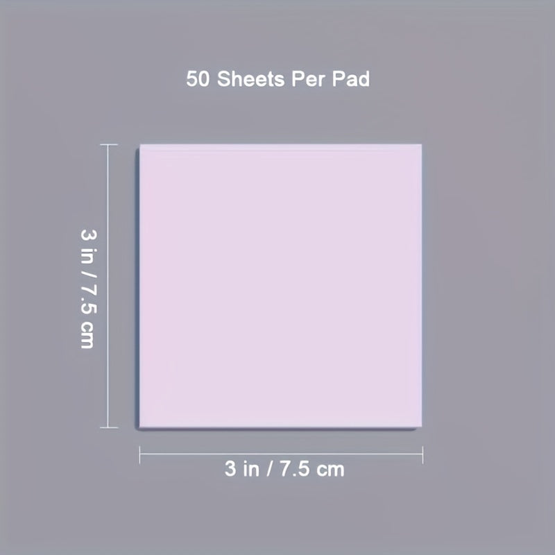 Morandi Square Sticky Notes Hand tear 100 Sheets