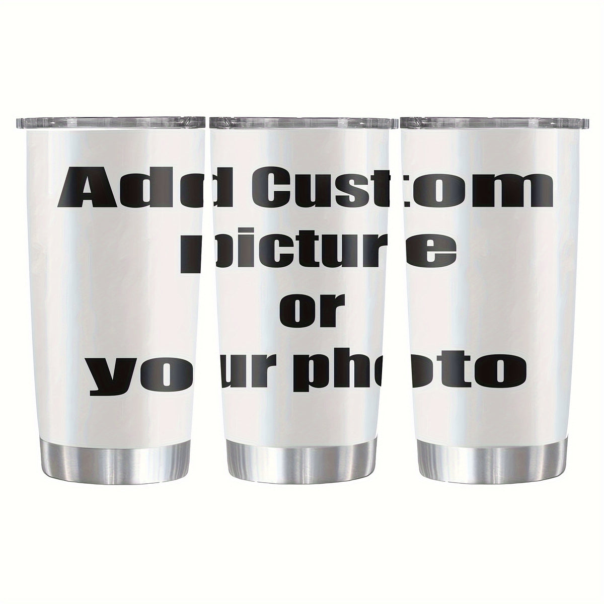Custom Photo 20oz Stainless Steel Travel Mug - Halloween Hanukkah C