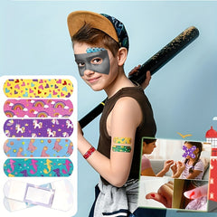 50pcs Cartoon Waterproof Bandages for Outdoor First Aid