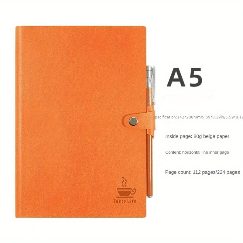 Soft Leather Portable Notebook Stationery Notebook Business Small Fresh