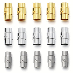 10 Pairs Magnetic Clasps for Jewelry Making Bracelet Necklace Connector