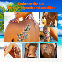 10pcs Transfer Temporary Tattoos For Men Women A5 Tattoo Printing Paper