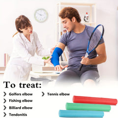 Physical Therapy Bar Grip Strengthener Tennis Elbow Training Bar Resistance Bar