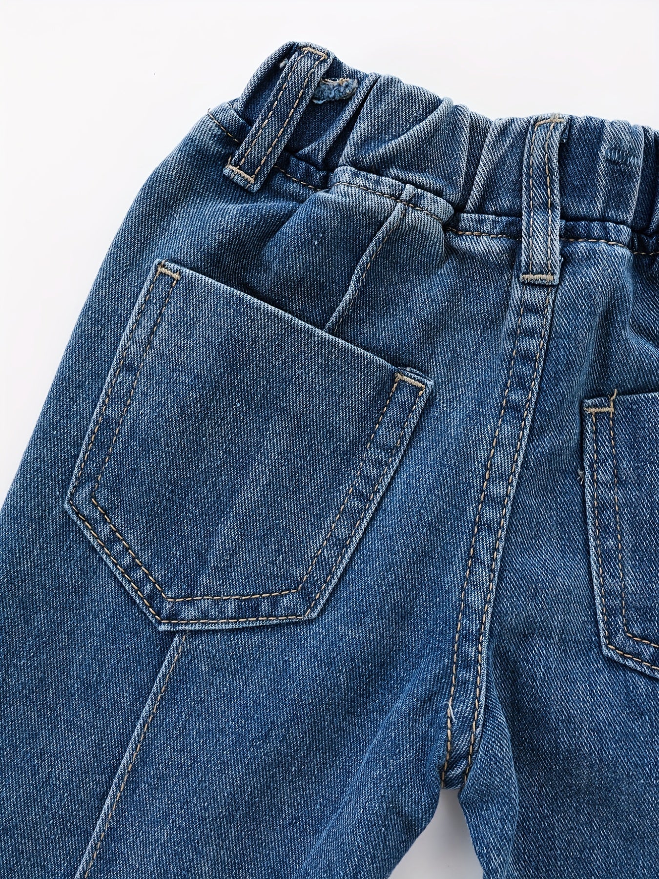 Boys Denim Long Pants with Pocket for Spring/Autumn