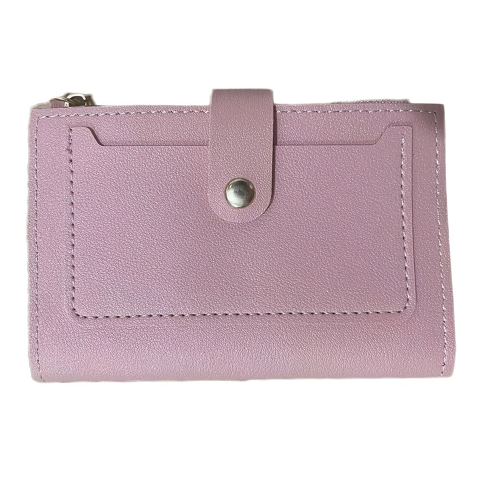 Leather Card Holder Credit Card Case Minimalist Front Pocket Wallet