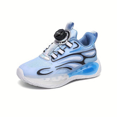 Boy's Block Basketball Shoes, Comfy Breathable Sneakers