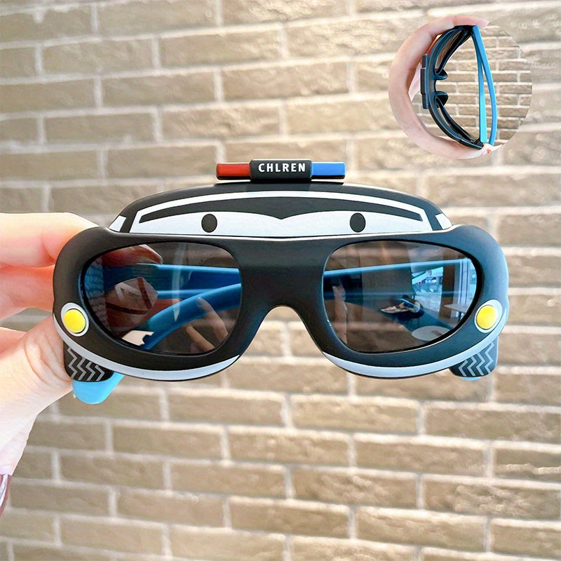 Kids Cartoon Car Sunglasses UV Protection