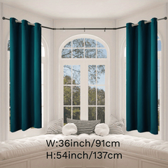 Blackout Curtain Thermal Insulated Noise Reducing Room Darkening