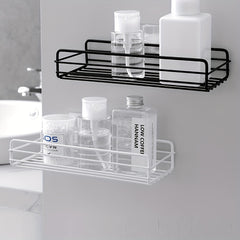 Bathroom Storage Rack Kitchen Multifunctional Wall Mounted Caddy
