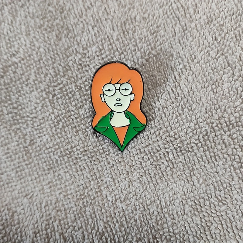 Cartoon Head Brooch Pin for Clothing Accessories