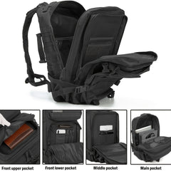 45L Tactical Backpack With Laptop Compartment for Camping