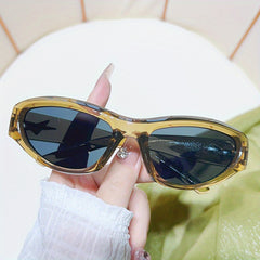 Y2K Cat Eye Sunglasses UV400 Sports Sun Shades Beach Summer Party