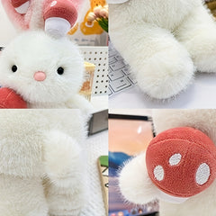 Adorable Mushroom Bunny Plush Toy Rabbit Doll Pillow Gift