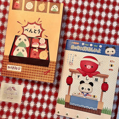 A6 Notebook Dotted Pages Playful Illustrations