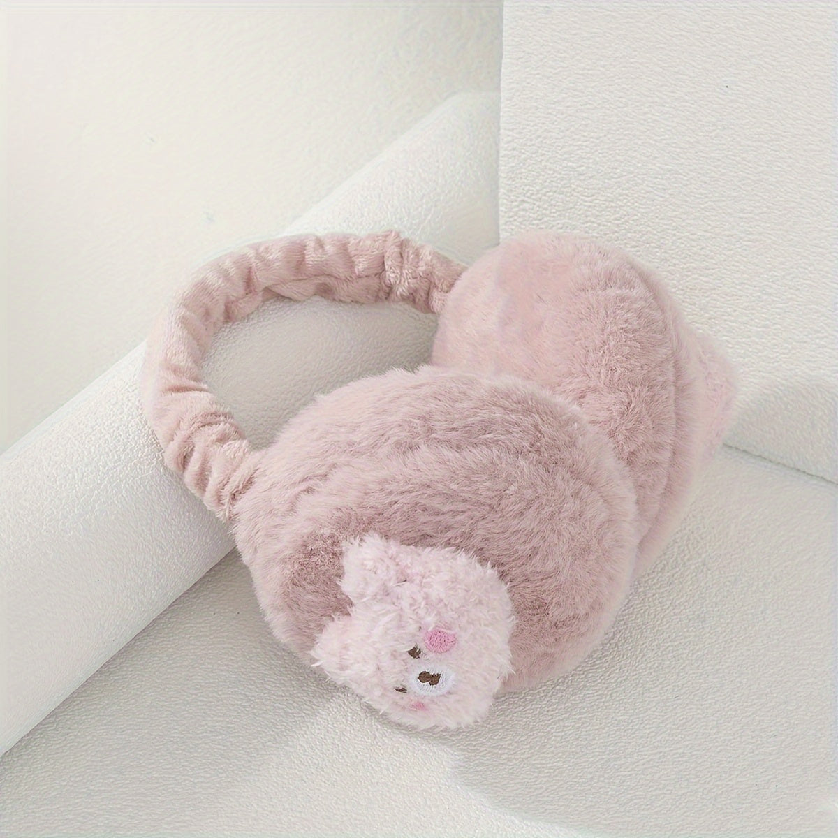 Women's Cartoon Earmuffs Warm & Soft Polyester Hand Washable