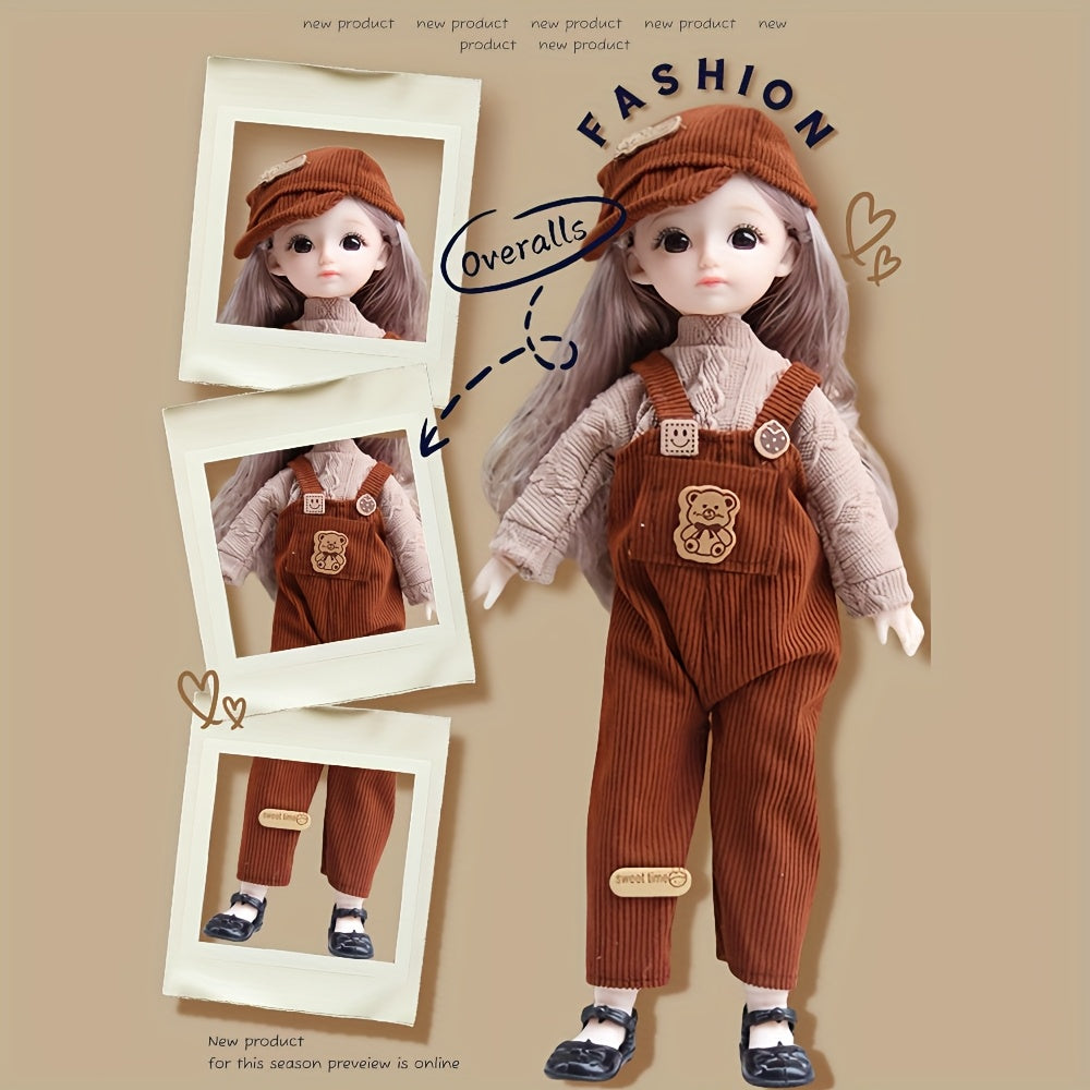 30Cm Doll Set Toy Gift Pink Party Outfit Birthday Gift