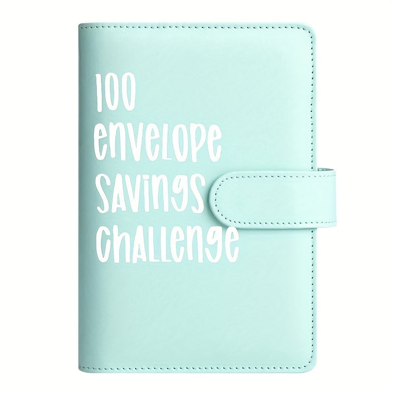 A5 Savings Booklet Notebook Light Yellow Storage Album