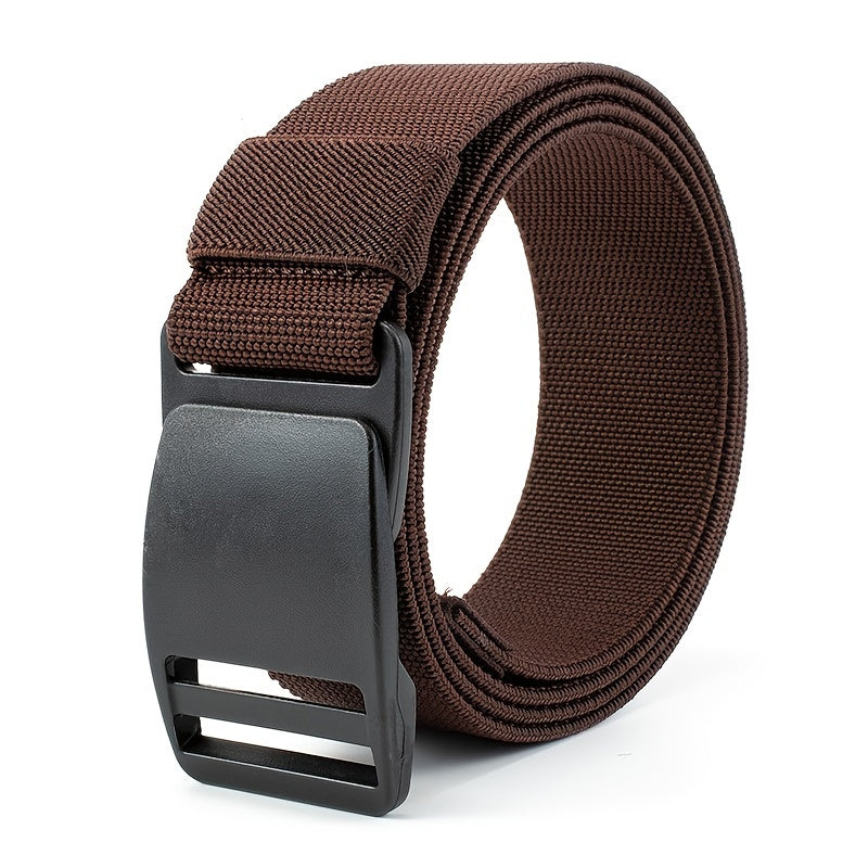 Men's Quick Drying Nylon Belt Elastic Canvas Belt