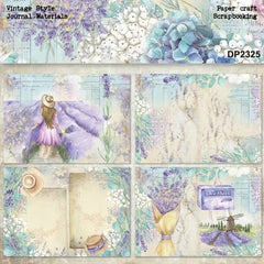 A5 Single Sided Pattern Paper DIY Photo Album