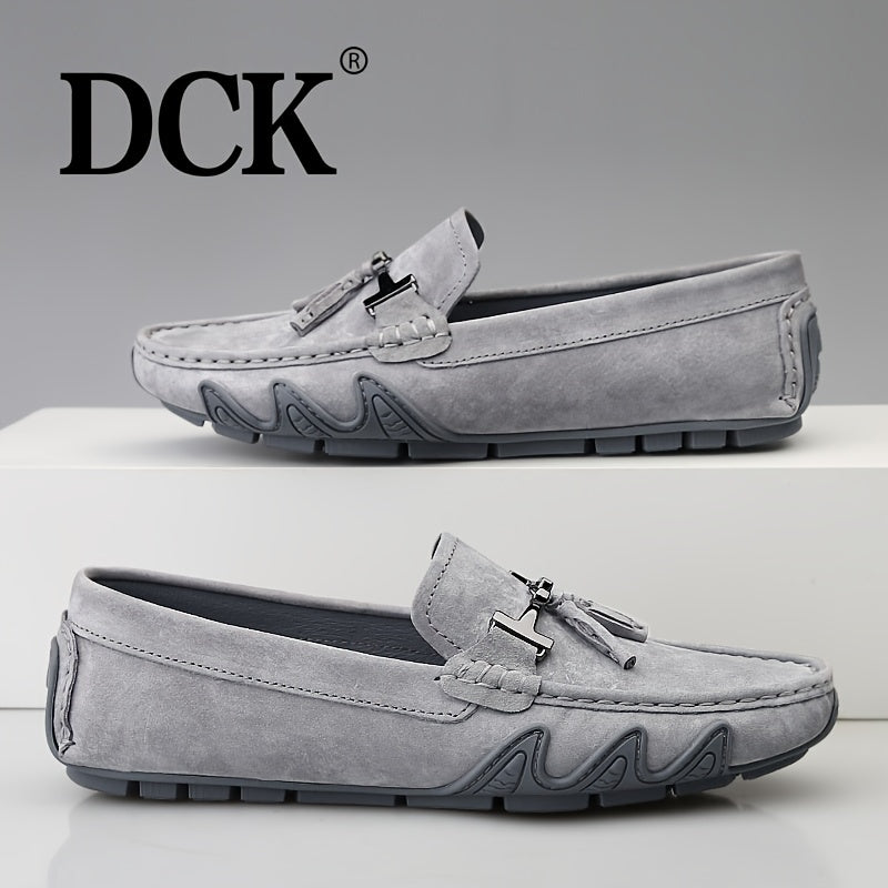 Men's Moccasin Loafers Non-Slip Slip-On Shoes