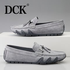 Men's Moccasin Loafers Non-Slip Slip-On Shoes