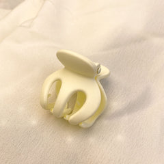 Matte Solid Hair Claw Clip Non Slip Strong Hold Grip Hair Jaw Clip