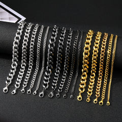 Stainless Steel Chain Bracelet for Men