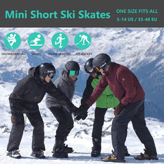 Winter Outdoor Sports Mini Skiing Shoes Small Snowboard Shoes Lightweight