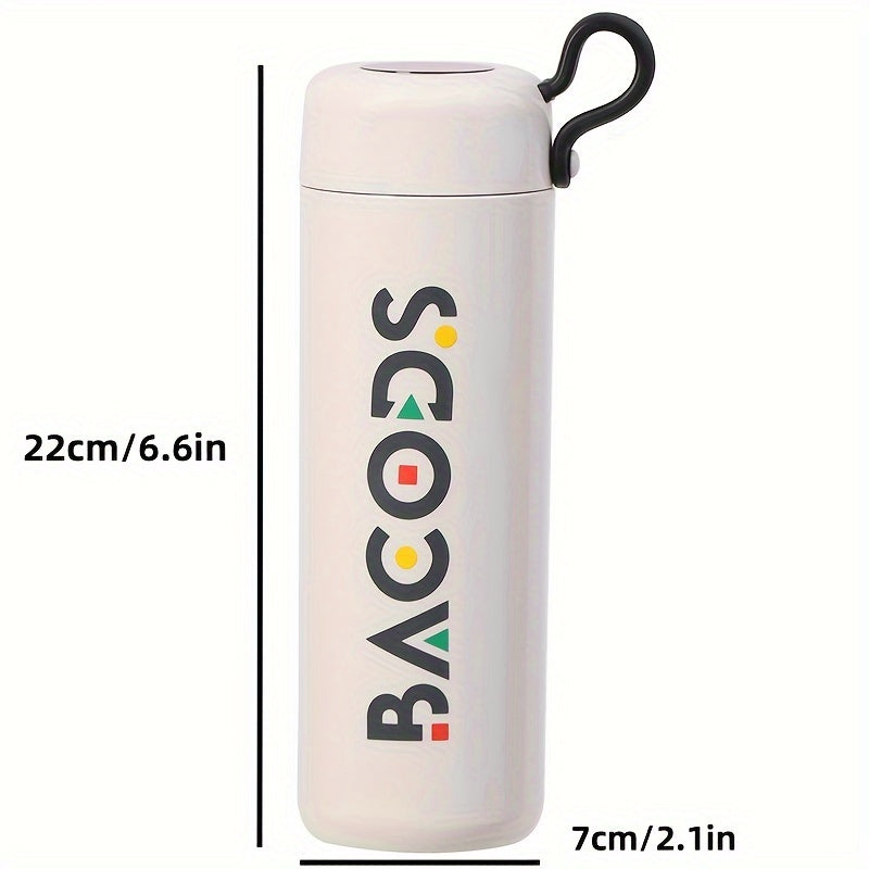 400ml Insulated Water Cup With Straw for Outdoor Activities