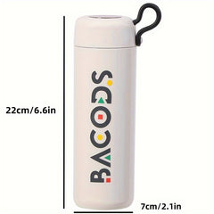 400ml Insulated Water Cup With Straw for Outdoor Activities
