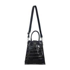 Crocodile Pattern Crossbody Bag, Gradient Color, Phone Bag, Shoulder Bag