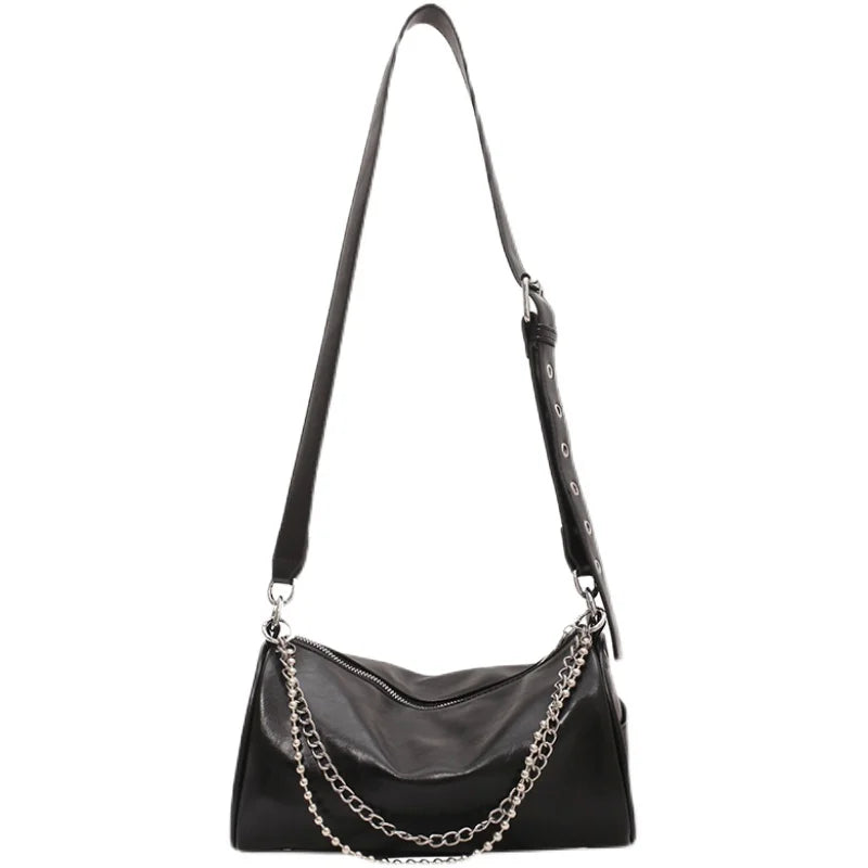 Women's Lambskin Shoulder Bag Handbag Purse