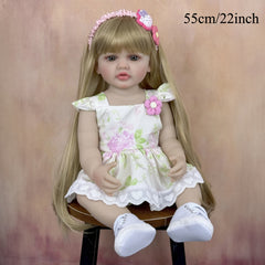 55 Reborn Youngsters Boy Doll Soft Silicone Body Vinyl Skin